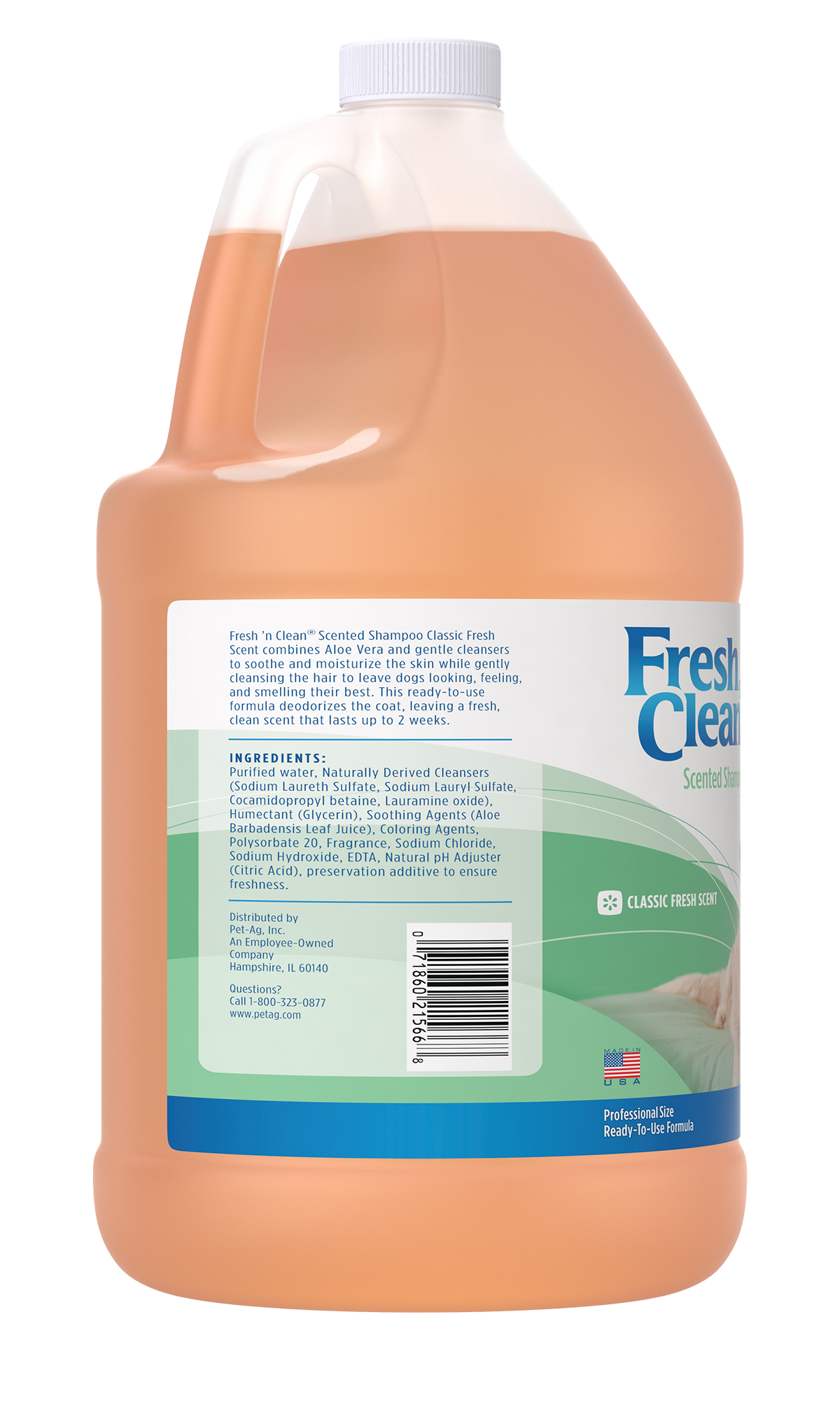 Fresh n Clean Scented Shampoo Classic Fresh Scent Ready to use for Professionals PetAg en US