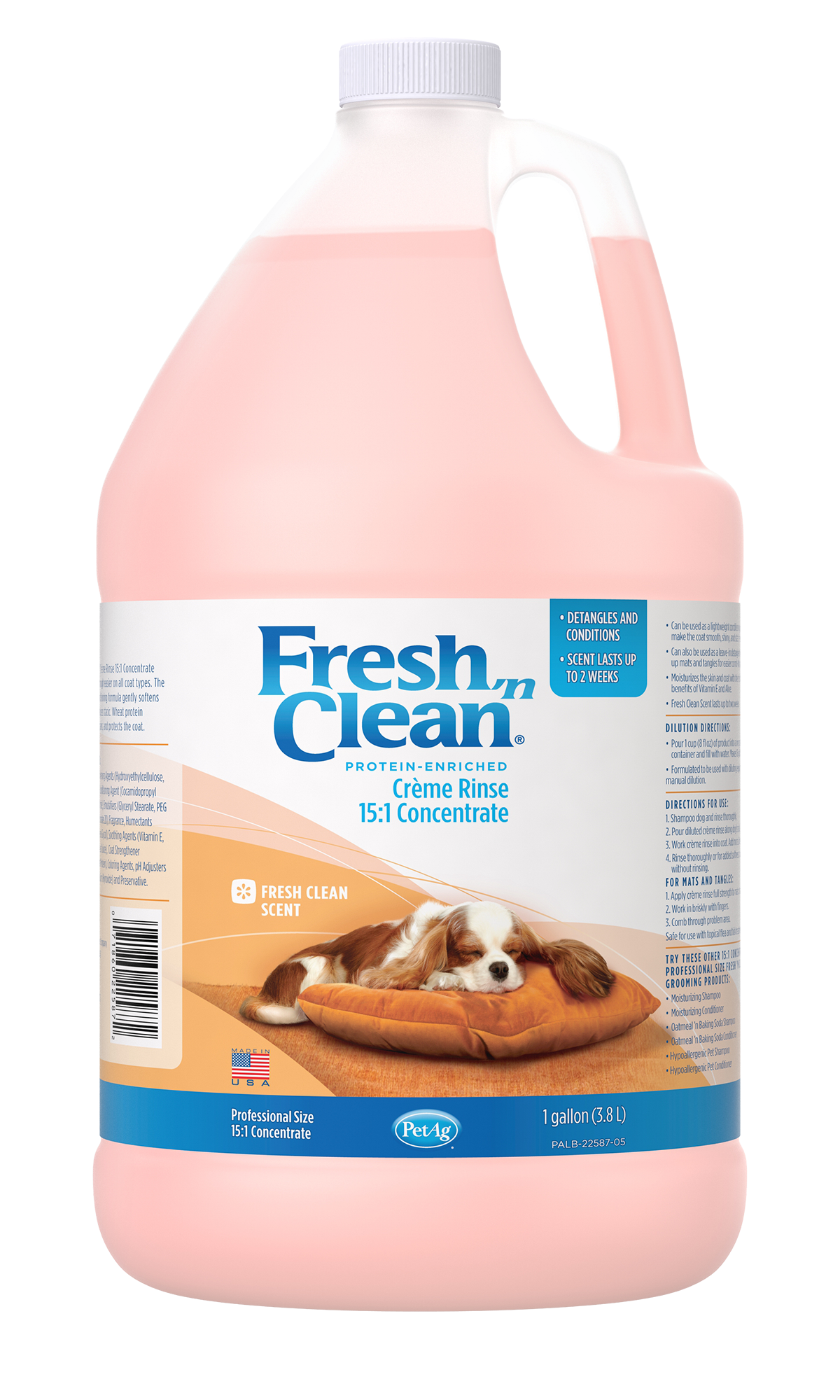 Fresh 'n Clean® Crème Rinse - Fresh Clean Scent (15:1 Concentrate)