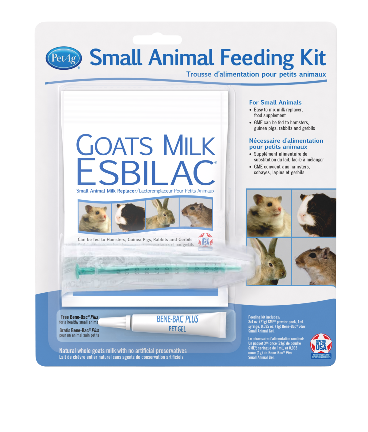 Goats Milk Esbilac Small Animal Feeding Kit Petag En Us