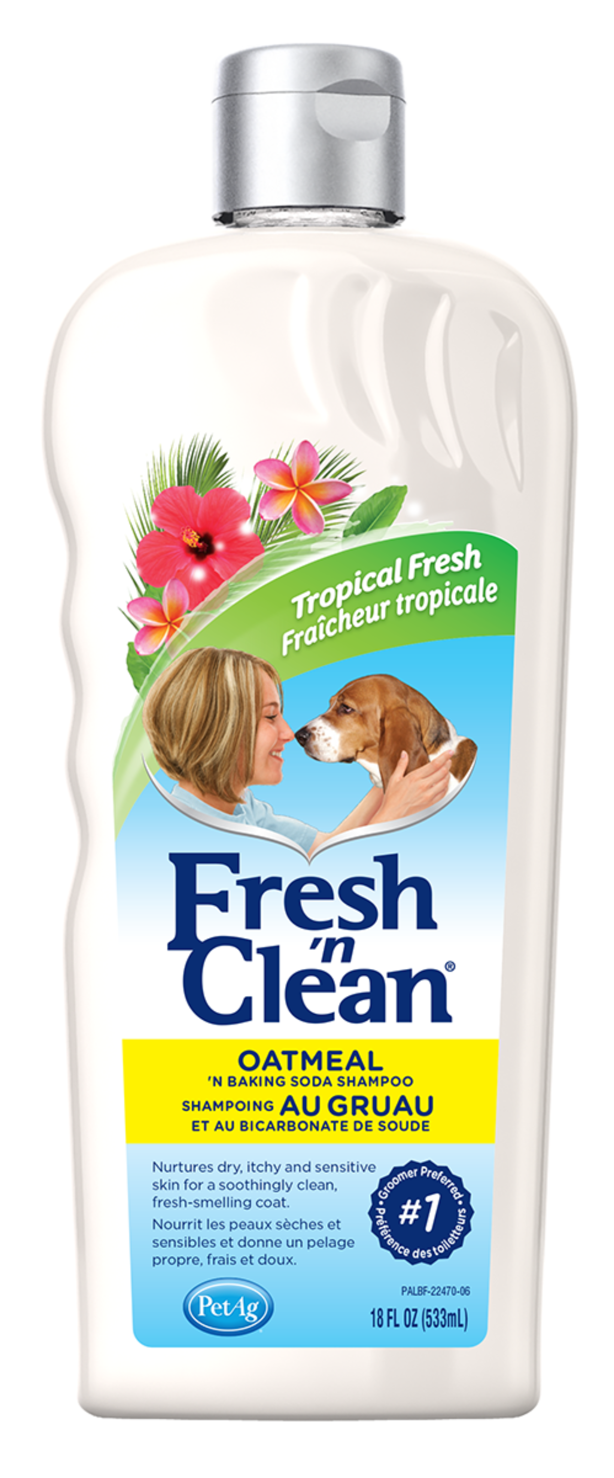 Fresh n Clean Oatmeal n Baking Soda Shampoo Tropical Fresh