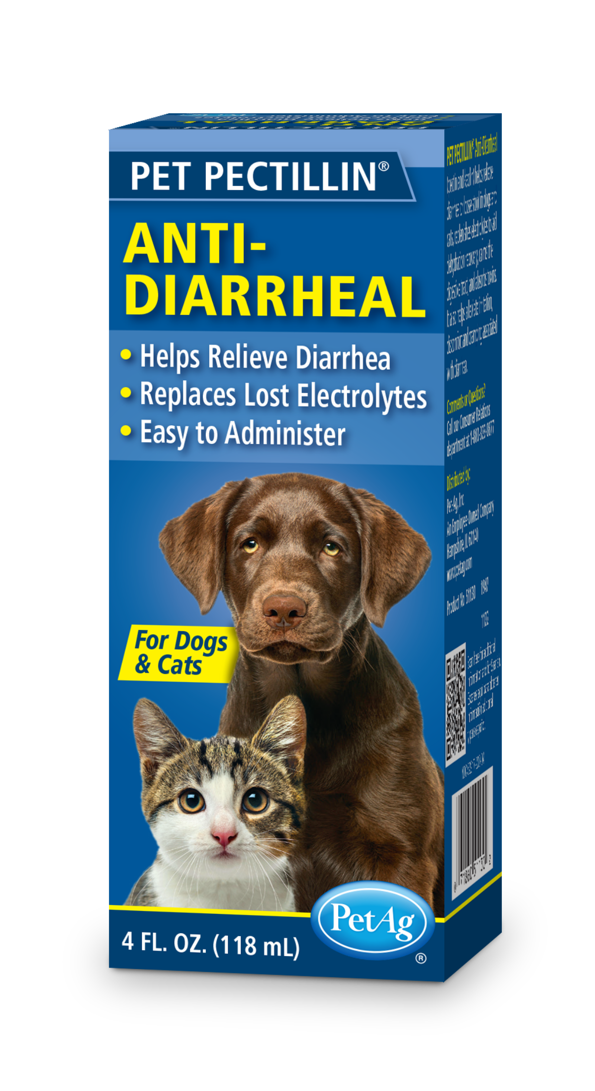 Varios Supervisar Modernizar Pet Pectillin® Medicamento para la Diarrea | PetAg (es)