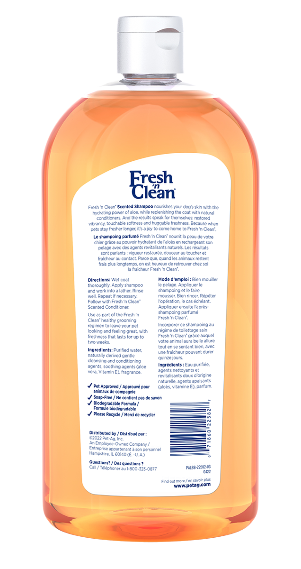 Fresh 'N Clean Crisp Linen Shampoo Gallon