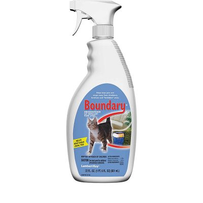 Boundary Indoor Outdoor Cat Repellent Pump Spray Petag Boundary Cat Repellent 22 Oz 61117