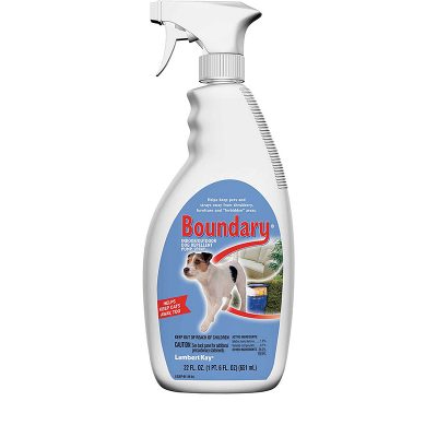 Boundary Indoor Outdoor Dog Repellent Pump Spray Petag Boundary Dog Repellent 22 Oz 61116