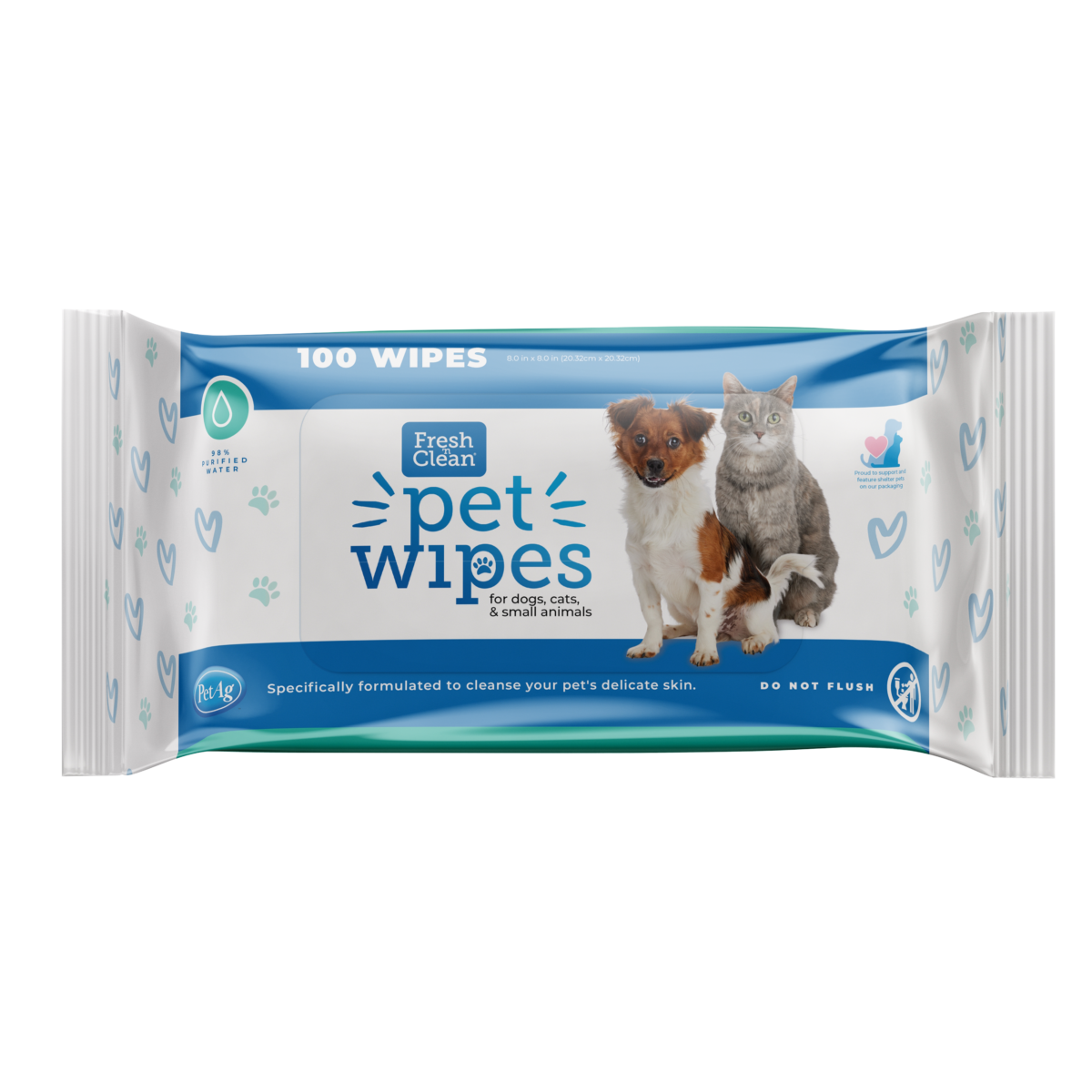 Nurture Pro AG+ Silver Pet Wet Wipes For Cats & Dogs (Baby Powder) > SG  Best Pet Store - Good Dog People™