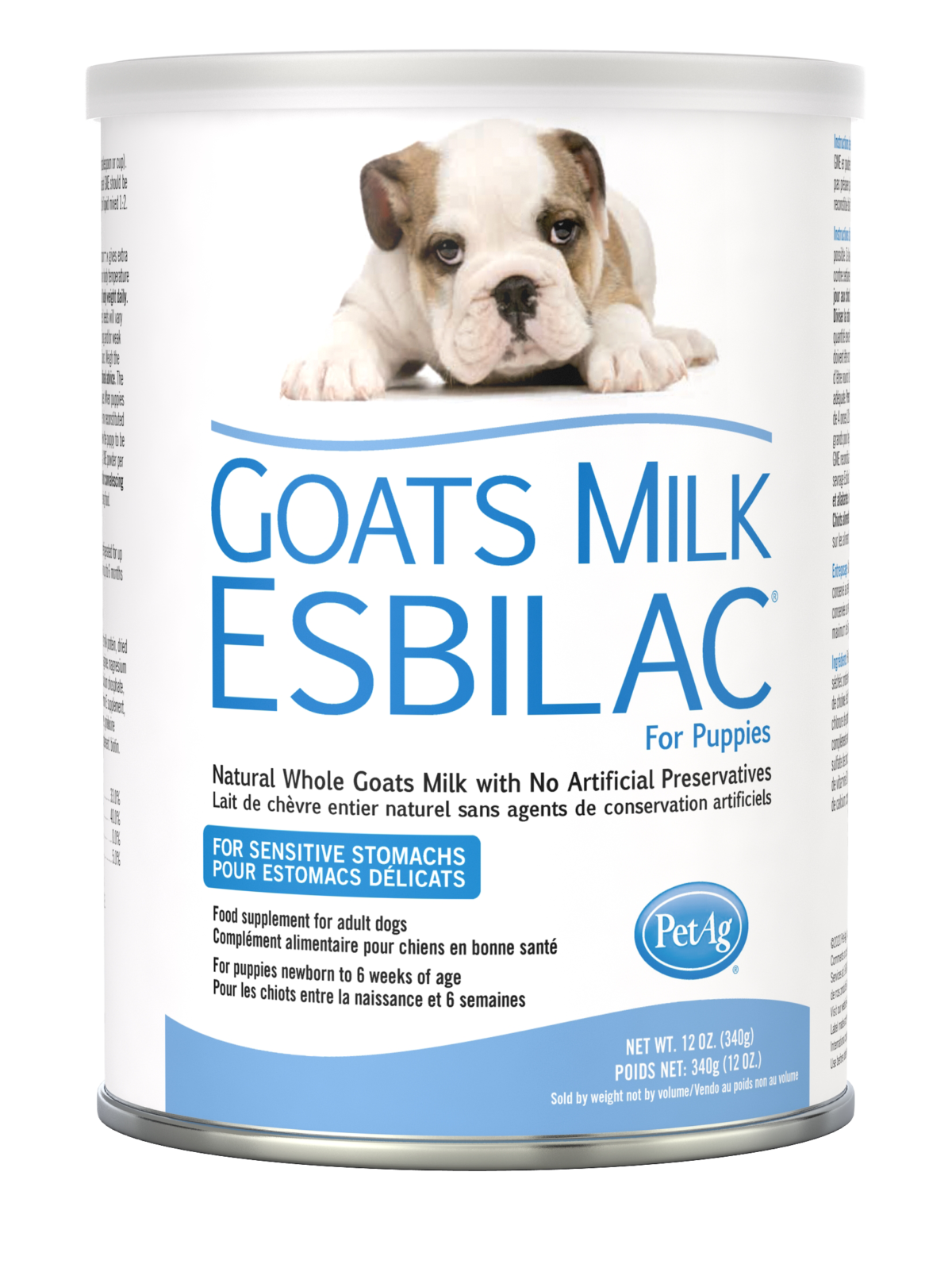 powdered dog milk