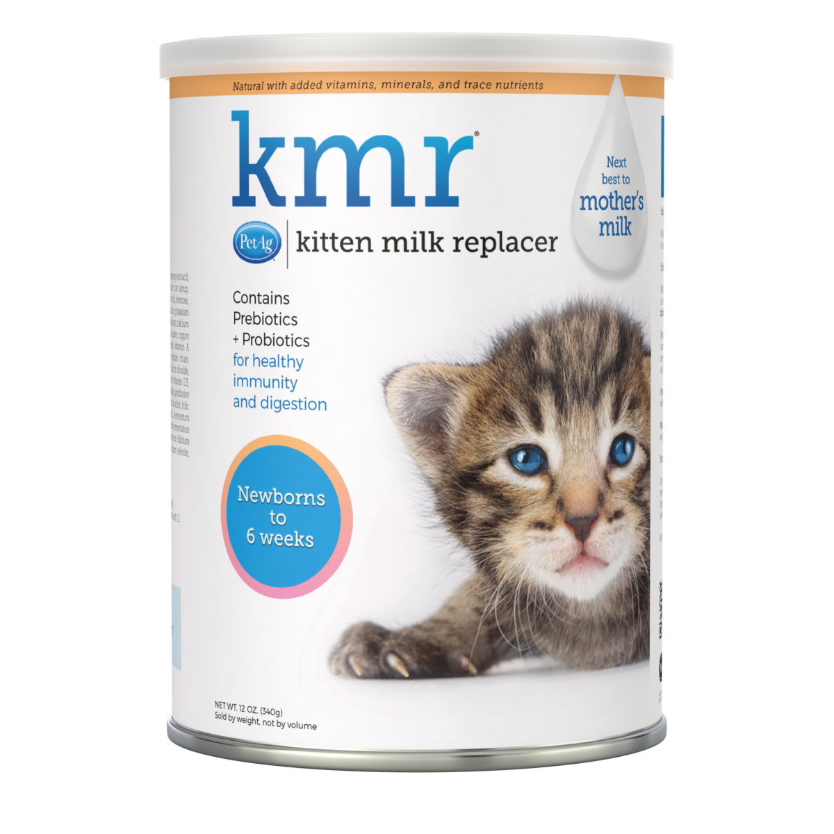 PetAg KMR Kitten Milk Replacer Powder - 5 lbs can