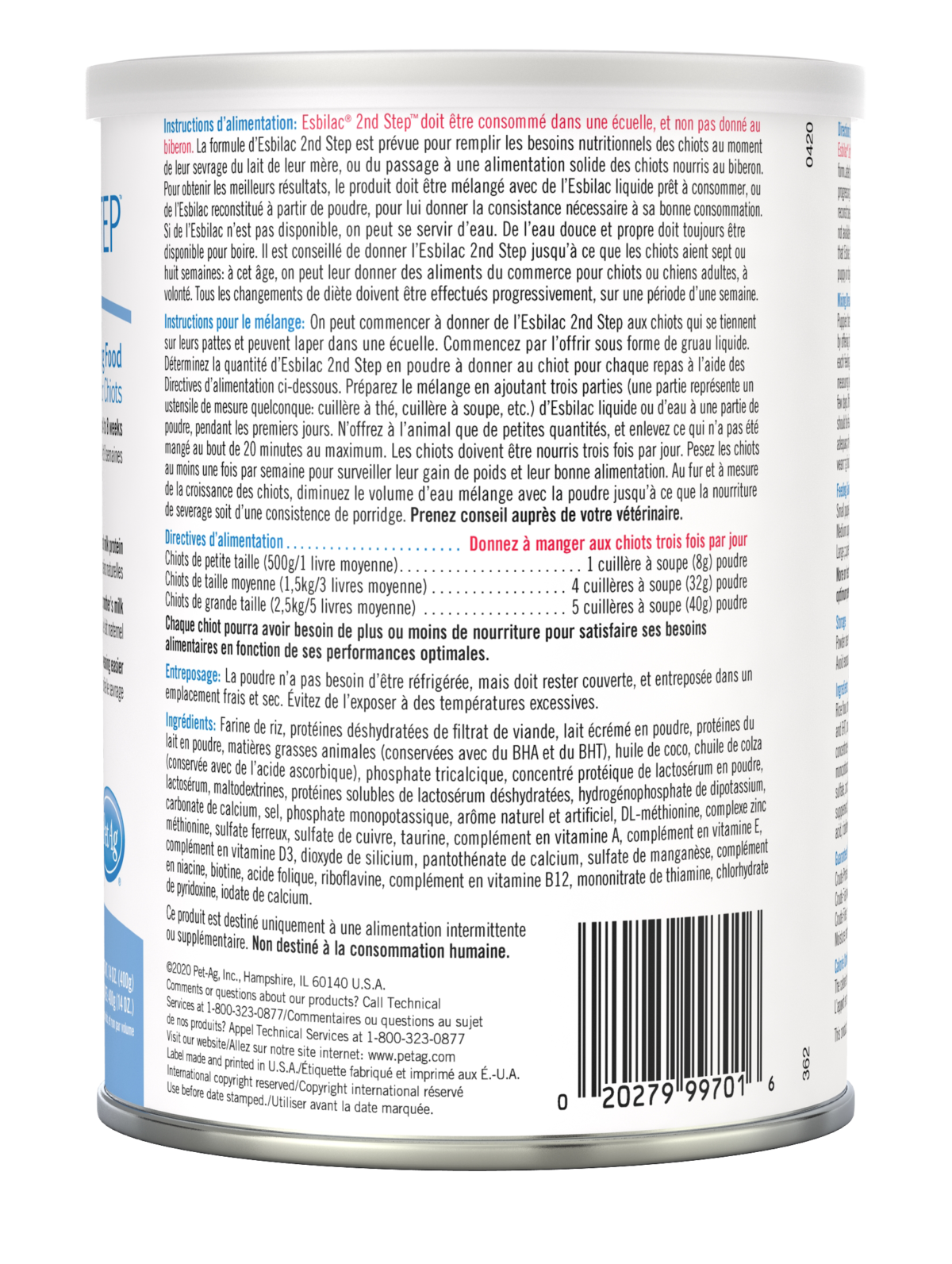 Esbilac Puppy Milk Replacer PBS Animal Health Esbilac Puppy Milk Replacer PBS Animal Health